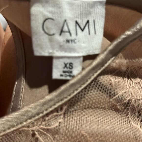 CAMI NYC Silk & Lace Cap Sleeve Blouse Top Size XS - Picture 5 of 8